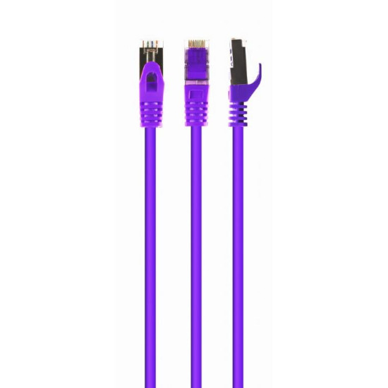 CABLEXPERT ΚΑΛΩΔΙΟ S/FTP CAT6A 1m, LSZH, MΩΒ