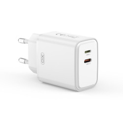XO L145 ΦΟΡΤΙΣΤΗΣ ΓΡΗΓΟΡΗΣ ΦΟΡΤΙΣΗΣ, PD 20W USB-C, 2 ΘΥΡΕΣ, ΛΕΥΚΟΣ XO L145 ΦΟΡΤΙΣΤΗΣ ΓΡΗΓΟΡΗΣ ΦΟΡΤΙΣΗΣ, PD 20W USB-C, 2 ΘΥΡΕΣ, ΛΕΥΚΟΣ