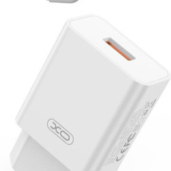 XO L127 ΦΟΡΤΙΣΤΗΣ QC18W, 1 ΘΥΡΑ, ΜΕ ΚΑΛΩΔΙΟ TYPE-C, ΛΕΥΚΟΣ XO L127 ΦΟΡΤΙΣΤΗΣ QC18W, 1 ΘΥΡΑ, ΜΕ ΚΑΛΩΔΙΟ TYPE-C, ΛΕΥΚΟΣ