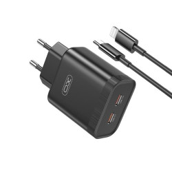 XO L105 ΦΟΡΤΙΣΤΗΣ, 35W, 2 ΘΥΡΕΣ PD, ΜΕ ΚΑΛΩΔΙΟ LIGHTNING, ΜΑΥΡΟΣ (NB-Q189A) XO L105 ΦΟΡΤΙΣΤΗΣ, 35W, 2 ΘΥΡΕΣ PD, ΜΕ ΚΑΛΩΔΙΟ LIGHTNING, ΜΑΥΡΟΣ (NB-Q189A)