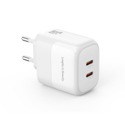 XO L140 GaN NITRIDE ΦΟΡΤΙΣΤΗΣ 35W USB-C , 2 ΘΥΡΕΣ, ΛΕΥΚΟΣ XO L140 GaN NITRIDE ΦΟΡΤΙΣΤΗΣ 35W USB-C , 2 ΘΥΡΕΣ, ΛΕΥΚΟΣ