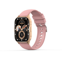 XO J10 AMOLED SCREEN STAR MIST MAGNETIC SQUARE SMART WATCH, CALL FUNCTION, ΡΟΖ XO J10 AMOLED SCREEN STAR MIST MAGNETIC SQUARE SMART WATCH, CALL FUNCTION, ΡΟΖ
