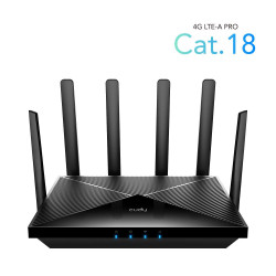 CUDY LT18 AX1800 WI-FI 6 MESH 4G LTE CAT 18 GIGABIT ROUTER , 4X4 MU-MIMO, POE CUDY LT18 AX1800 WI-FI 6 MESH 4G LTE CAT 18 GIGABIT ROUTER , 4X4 MU-MIMO, POE