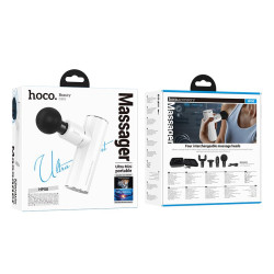 HOCO HP50 ΗΛΕΚΤΡΙΚΗ ΑΘΟΡΥΒΗ ΣΥΣΚΕΥΗ ΜΑΣΑΖ, 2000mAh, ΛΕΥΚΗ HOCO HP50 ΗΛΕΚΤΡΙΚΗ ΑΘΟΡΥΒΗ ΣΥΣΚΕΥΗ ΜΑΣΑΖ, 2000mAh, ΛΕΥΚΗ