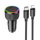 HOCO NZ14B ΦΟΡΤΙΣΤΗΣ ΑΥΤΟΚΙΝΗΤΟΥ TYPE-C ΣΕ LIGHTNING, GUERRERO PD50W , 2 ΘΥΡΕΣ , ΜΑΥΡΟΣ HOCO NZ14B ΦΟΡΤΙΣΤΗΣ ΑΥΤΟΚΙΝΗΤΟΥ TYPE-C ΣΕ LIGHTNING, GUERRERO PD50W , 2 ΘΥΡΕΣ , ΜΑΥΡΟΣ