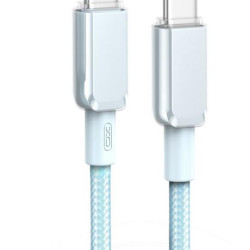 XO NB-Q250B PD 60W TYPE-C ΣΕ TYPE-C PVC SHINY COLORFUL FAST CHARGING CABLE ΓΑΛΑΖΙΟ XO NB-Q250B PD 60W TYPE-C ΣΕ TYPE-C PVC SHINY COLORFUL FAST CHARGING CABLE ΓΑΛΑΖΙΟ
