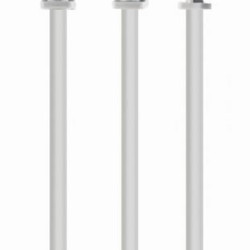 CABLEXPERT ΚΑΛΩΔΙΟ S/FTP CAT6A 0.25m, LSZH, ΛΕΥΚΟ