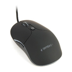 GEMBIRD ΠΟΝΤΙΚΙ USB ΜΑΥΡΟ MUS-UL-02, ΜΕ LED