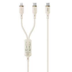 XO NB-Q262 ΚΑΛΩΔΙΟ ΣΙΛΙΚΟΝΗΣ 2 ΣΕ 1 TYPE-C 60W ΚΑΙ LIGHTNING 27W, 1.2M XO NB-Q262 ΚΑΛΩΔΙΟ ΣΙΛΙΚΟΝΗΣ 2 ΣΕ 1 TYPE-C 60W ΚΑΙ LIGHTNING 27W, 1.2M