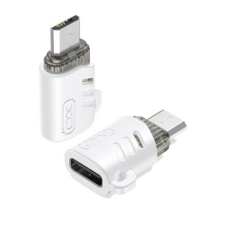XO NB256H TYPE-C FEMALE TO MICRO MALE CONNECTOR, ΛΕΥΚΟ XO NB256H TYPE-C FEMALE TO MICRO MALE CONNECTOR, ΛΕΥΚΟ