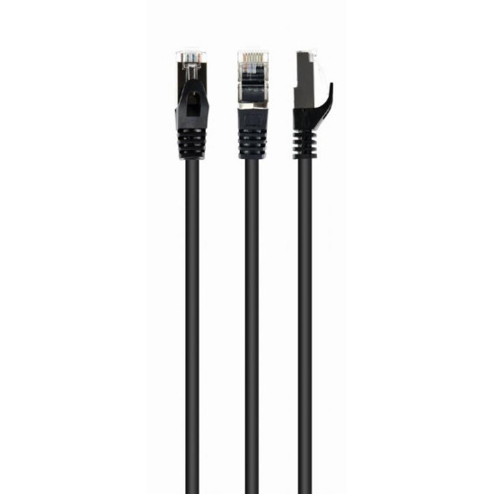 CABLEXPERT ΚΑΛΩΔΙΟ FTP CAT6 0.5m, ΜΑΥΡΟ
