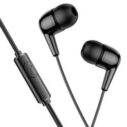 HOCO M97 ΑΚΟΥΣΤΙΚΑ HANDSFREE ENJOY, 3,5mm, ΜΑΥΡΟ HOCO M97 ΑΚΟΥΣΤΙΚΑ HANDSFREE ENJOY, 3,5mm, ΜΑΥΡΟ