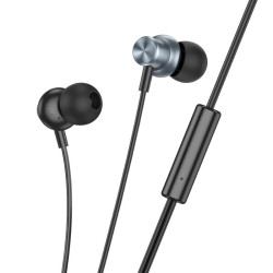 HOCO M110 ΜΕΤΑΛΛΙΚΑ ΑΚΟΥΣΤΙΚΑ HANDSFREE ENCOURAGE 3,5mm, ΓΚΡΙ HOCO M110 ΜΕΤΑΛΛΙΚΑ ΑΚΟΥΣΤΙΚΑ HANDSFREE ENCOURAGE 3,5mm, ΓΚΡΙ