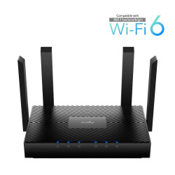 CUDY WR3000 AX3000 GIGABIT WI-FI 6 ROUTER, MESH, MIMO, OFDMA, BEAMFORMING CUDY WR3000 AX3000 GIGABIT WI-FI 6 ROUTER, MESH, MIMO, OFDMA, BEAMFORMING