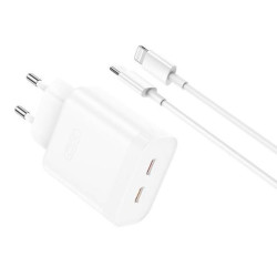XO L105 ΦΟΡΤΙΣΤΗΣ, 35W, 2 ΘΥΡΕΣ PD, ΜΕ ΚΑΛΩΔΙΟ LIGHTNING, ΛΕΥΚΟΣ (NB-Q189A) XO L105 ΦΟΡΤΙΣΤΗΣ, 35W, 2 ΘΥΡΕΣ PD, ΜΕ ΚΑΛΩΔΙΟ LIGHTNING, ΛΕΥΚΟΣ (NB-Q189A)