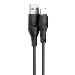 XO NB238 ZEUS ΚΑΛΩΔΙΟ ΦΟΡΤΙΣΗΣ ΣΙΛΙΚΟΝΗΣ TYPE-C, ΜΑΥΡΟ, 1Μ XO NB238 ZEUS ΚΑΛΩΔΙΟ ΦΟΡΤΙΣΗΣ ΣΙΛΙΚΟΝΗΣ TYPE-C, ΜΑΥΡΟ, 1Μ