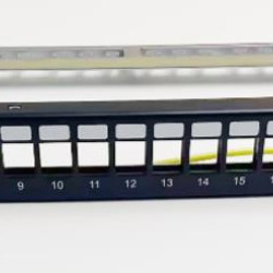 NG PATCH PANEL, 1U, 24 PORTS, KEYSTONE