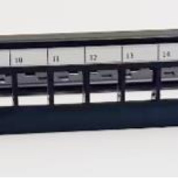 NG PATCH PANEL, 1U, 24 PORTS, KEYSTONE