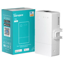 SONOFF THR320 ΕΞΥΠΝΟΣ ΔΙΑΚΟΠΤΗΣ ΜΕ ΘΕΡΜΟΚΡΑΣΙΑ / ΥΓΡΑΣΙΑ TH ORIGIN 20A
