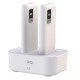 XO PR151 2 x POWERBANK 10000mAh, ΜΕ ΟΘΟΝΗ ΚΑΙ ΒΑΣΗ ΦΟΡΤΙΣΗΣ