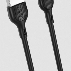 XO NB200 ΚΑΛΩΔΙΟ ΦΟΡΤΙΣΗΣ 2.1A TYPE-C, ΜΑΥΡΟ, 1m XO NB200 ΚΑΛΩΔΙΟ ΦΟΡΤΙΣΗΣ 2.1A TYPE-C, ΜΑΥΡΟ, 1m