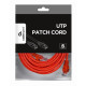 CABLEXPERT ΚΑΛΩΔΙΟ UTP CAT6 5m, RED