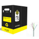 NG ΚΑΛΩΔΙΟ ΔΙΚΤΥΟΥ UTP ΓΚΡΙ CAT5e COPPER 305m, LSZH, 24AWG