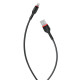 XO NB-P171  ΚΑΛΩΔΙΟ ΦΟΡΤΙΣΗΣ BOWLING 2.4A FOR LIGHTING ΜΑΥΡΟ