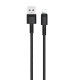 XO NB-Q166 5A ΚΑΛΩΔΙΟ ΦΟΡΤΙΣΗΣ FAST CHARGING LIGHTING ΜΑΥΡΟ