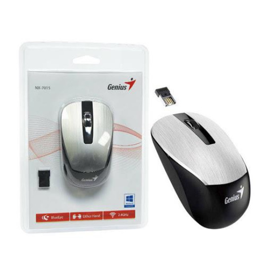 GENIUS ΑΣΥΡΜΑΤΟ ΠΟΝΤΙΚΙ NX-7015, ΓΚΡΙ