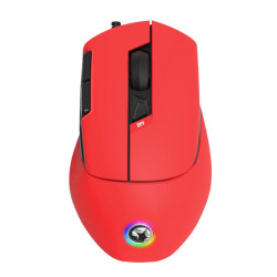 MARVO M428 ΕΝΣΥΡΜΑΤΟ GAMING ΠΟΝΤΙΚΙ, 4800DPI 7 ΠΡΟΓΡ. ΠΛΗΚΤΡΑ, ΚΟΚΚΙΝΟ