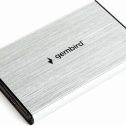 GEMBIRD ΘΗΚΗ ΓΙΑ HDD 2.5" USB 3.0 SILVER ALUMINIUM