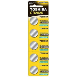 ΜΠΑΤΑΡΙΕΣ TOSHIBA ΛΙΘΙΟΥ CR 2025 (1 ΤΕΜ)