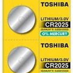 ΜΠΑΤΑΡΙΕΣ TOSHIBA ΛΙΘΙΟΥ CR 2025 (1 ΤΕΜ) ΜΠΑΤΑΡΙΕΣ TOSHIBA ΛΙΘΙΟΥ CR 2025 (1 ΤΕΜ)