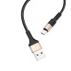HOCO X26 ΚΑΛΩΔΙΟ TYPE-C ΦΟΡΤΙΣΗΣ & DATA 1m, BLACK - GOLD