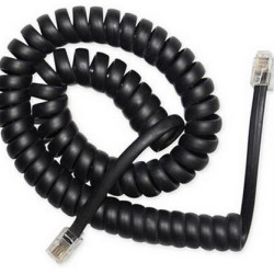CABLEXPERT ΤΗΛΕΦΩΝΙΚΟ ΚΑΛΩΔΙΟ SPIRAL 2m, BLACK CABLEXPERT ΤΗΛΕΦΩΝΙΚΟ ΚΑΛΩΔΙΟ SPIRAL 2m, BLACK