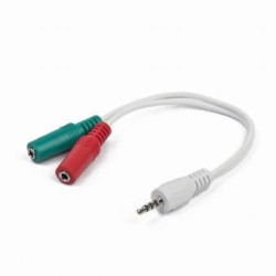 CABLEXPERT ΚΑΛΩΔΙΟ ΗΧΟΥ 3.5mm 4-PIN ΑΡΣΕΝΙΚΟ ΣΕ 3.5mm STEREO+MIC CABLEXPERT ΚΑΛΩΔΙΟ ΗΧΟΥ 3.5mm 4-PIN ΑΡΣΕΝΙΚΟ ΣΕ 3.5mm STEREO+MIC