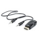 GEMBIRD ΑΝΤΑΠΤΟΡΑΣ HDMI TO VGA & AUDIO ADAPTER