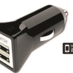 APPROX ΦΟΡΤΙΣΤΗΣ ΑΥΤΟΚΙΝΗΤΟΥ 2USB 5V 3.1A ΜΑΥΡΟ