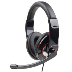 GEMBIRD HEADSET ΜΑΥΡΟ MHS-001