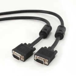 CABLEXPERT ΚΑΛΩΔΙΟ VGA MALE-MALE ΜΕ ΦΙΛΤΡΑ ΦΕΡΡΙΤΗ 10m