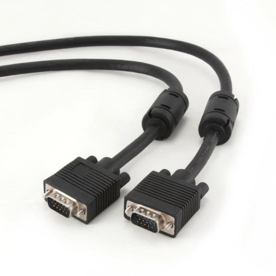 CABLEXPERT ΚΑΛΩΔΙΟ VGA MALE-MALE ΜΕ ΦΙΛΤΡΑ ΦΕΡΡΙΤΗ 10m