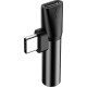 BASEUS L41, ΑΝΤΑΠΤΟΡΑΣ, TYPE-C ΣΕ TYPE-C + 3.5mm ΘΥΛΗΚΟ, ΜΑΥΡΟ BASEUS L41, ΑΝΤΑΠΤΟΡΑΣ, TYPE-C ΣΕ TYPE-C + 3.5mm ΘΥΛΗΚΟ, ΜΑΥΡΟ