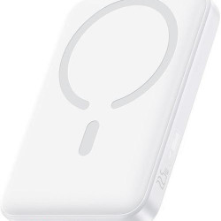 BASEUS ENERFILL FM11, ULTRA MINI ΜΑΓΝΗΤΙΚΟ POWERBANK, 10000MAh, 22.5W, ΜΕ ΚΑΛΩΔΙΟ TYPE-C, ΛΕΥΚΟ
