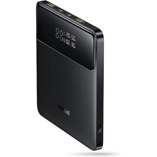 BASEUS H1, POWERBANK ΓΡΗΓΟΡΗΣ ΦΟΡΤΙΣΗΣ, 20000MAh, 100W, ΜΕ ΨΗΦΙΑΚΗ ΟΘΟΝΗ, ΜΑΥΡΟ