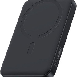 BASEUS ENERFILL FM11, ULTRA MINI ΜΑΓΝΗΤΙΚΟ POWERBANK, 10000MAh, 22.5W, ΜΕ ΚΑΛΩΔΙΟ TYPE-C, ΜΑΥΡΟ
