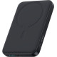 BASEUS ENERFILL FM11, ULTRA MINI ΜΑΓΝΗΤΙΚΟ POWERBANK, 10000MAh, 22.5W, ΜΕ ΚΑΛΩΔΙΟ TYPE-C, ΜΑΥΡΟ