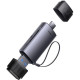 BASEUS LITE SERIES, USB ΚΑΙ TYPE-C, SD TFT CARD READER, ΓΚΡΙ BASEUS LITE SERIES, USB ΚΑΙ TYPE-C, SD TFT CARD READER, ΓΚΡΙ