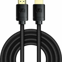 BASEUS HIGH DEFINITION SERIES, ΚΑΛΩΔΙΟ HDMI, 8K, 3m, ΜΑΥΡΟ