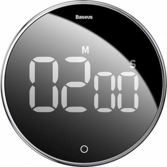 BASEUS HEYO ΧΡΟΝΟΜΕΤΡΟ ΑΝΤΙΣΤΡΟΦΗΣ ΜΕΤΡΗΣΗΣ ΚΟΥΖΙΝΑΣ, ΜΑΥΡΟ